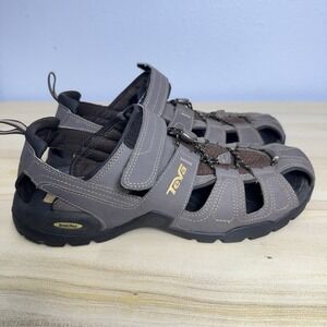 Teva Forebay Sandals Men's Size 11 Turkish Coffee Hiking Outdoor 1001116.